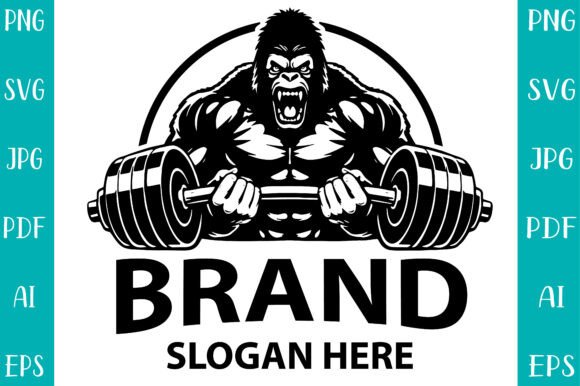 Download Gym Logo Template | Modern Fitness Logo - Fitness Collection