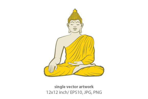 Download Buddhism and Meditation - Vector - Buddhism Collection