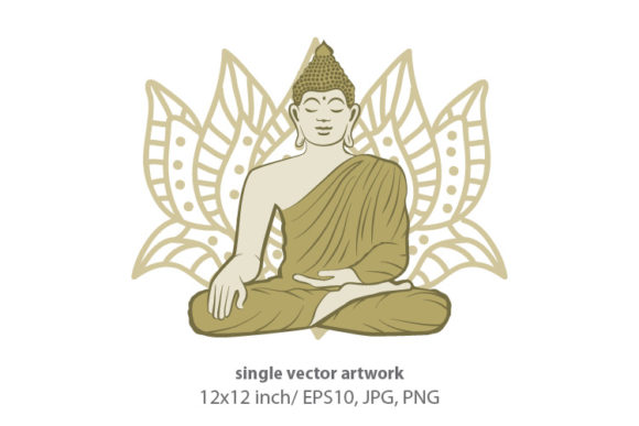 Download Buddhism and Meditation - Vector - Buddhism Collection