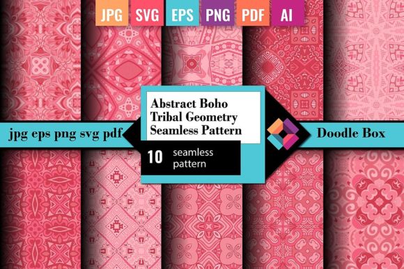 Download Abstract Geometry Pattern Seamless Red - Geometry Collection